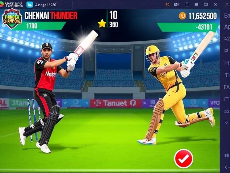 Chennai Thunder Champions user statistics in India